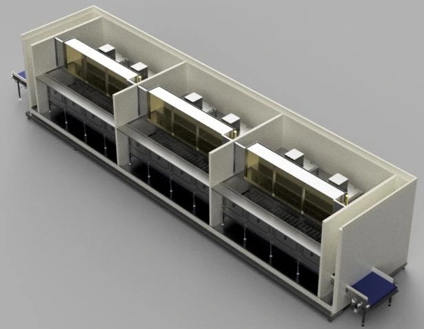 impingement iqf freezer